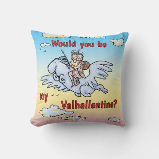 Zou jij mijn Valhallentine zijn? Kussen