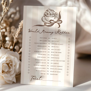 Zou mammie liever Cafe bebe Boog Baby Shower