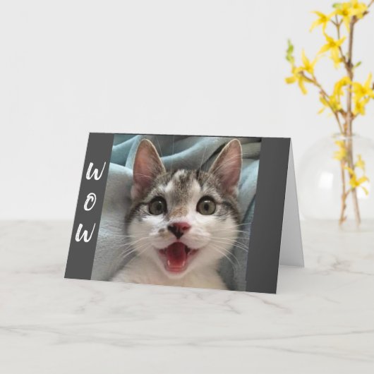 ZOU U U EEN "NIEUW THUIS"-CONGRATIE HEBBEN KAART (Gele Bloem)