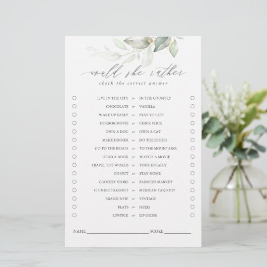 Zou ze liever een groenery-leder in het Bridal-spe (Staand voorkant)