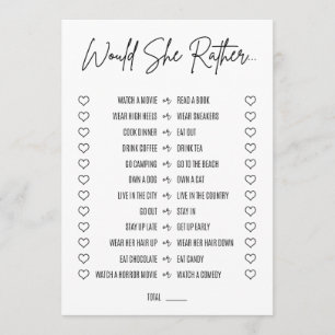 Zou ze liever Vrijgezellenfeest spelen? Programma