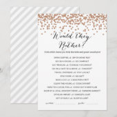 Zouden ze liever Roos gouden Vrijgezellenfeest spe Kaart (Voorkant / Achterkant)