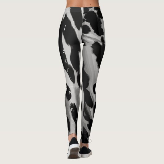 Zout en Peper Hide Leggings (Achterkant)