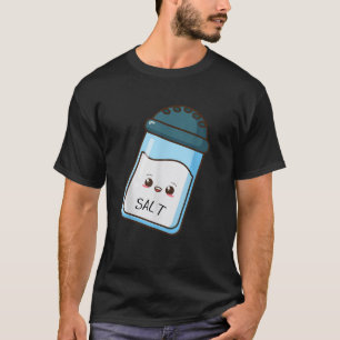 Zout en peper Matching Halloween Kostuum voor Cou T-shirt
