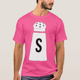 Zout en peper shakers koppel overeenkomend met Hal T-shirt
