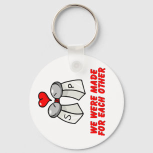 Zout en peper sleutelhanger