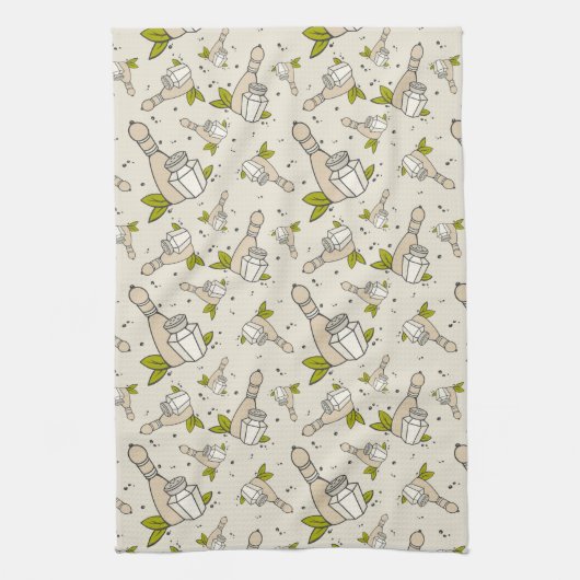 Zout en peper theedoek (Verticaal)