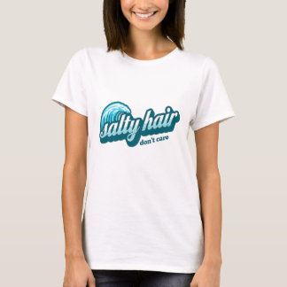 Zout haar maakt niet uit - Bold Beach Vibes Graphi T-shirt