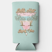 Zout haar zandtenen strand leven (Voorkant)