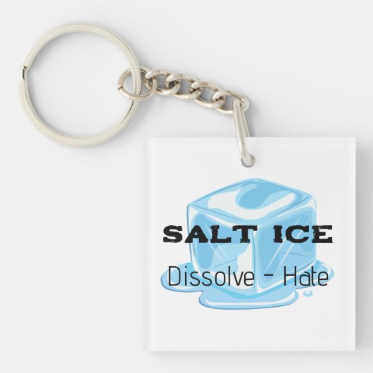 Zout Ijs Sleutelhanger (voorkant)