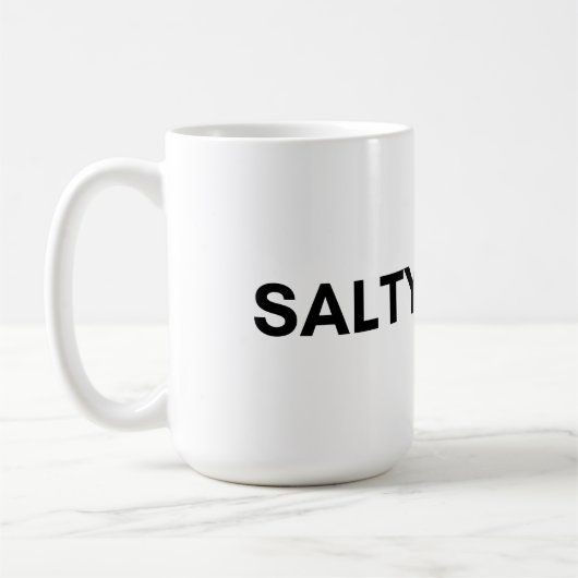 zout koffiemok (Links)
