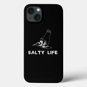 Zout Leven Pelikaan Kunst iPhone 13 Hoesje