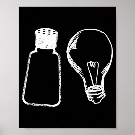 Zout & Licht Be Ye Zout Bijbel Verzen Mattheüs 513 Poster (Voorkant)