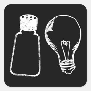 Zout & Licht Be Ye Zout Bijbel Verzen Mattheüs 513 Vierkante Sticker