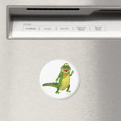Zout the Crocodile Fridge Magnet Magneet (Insitu (Vaatwasser))