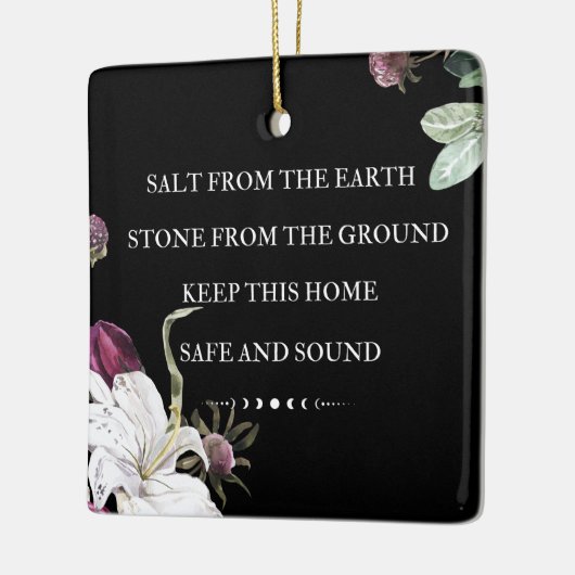 Zout van de aarde keramisch ornament (Links)