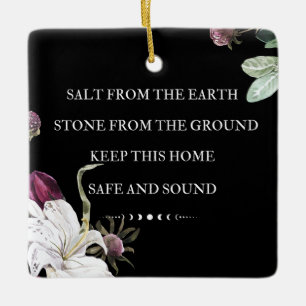 Zout van de aarde keramisch ornament