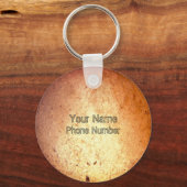 Zout van de Himalaya en aangepaste tekst Sleutelhanger (Voorkant)