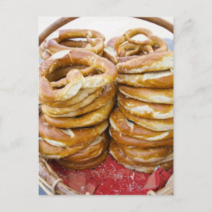 zoute gebakken goederen briefkaart