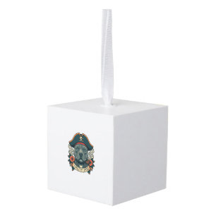 Zoute Hond Pitbull Kubus Ornament