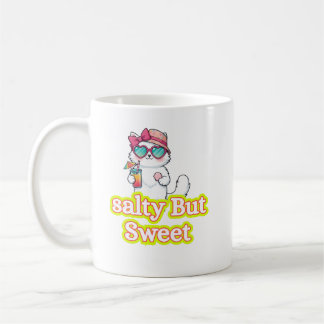 Zoute Maar Zoete Mok - Grappige Brutaal Kat Koffie
