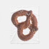 Zoute pretzel fleece deken (Voorkant)