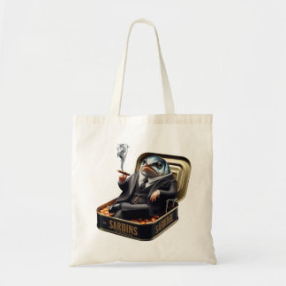 Zoute Sardine Mob Baas Don Fish Gang Sfeer Tote Bag
