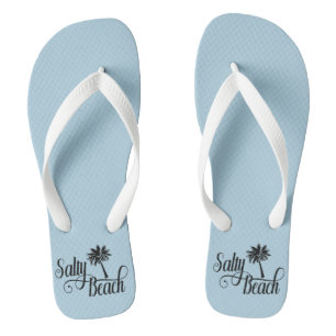 Zoute strand grappige zomer teenslippers