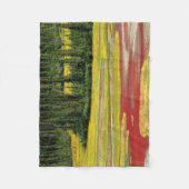 Zoute vlakte en bossen | Nationaal park Hout Buffa Fleece Deken (Voorkant)