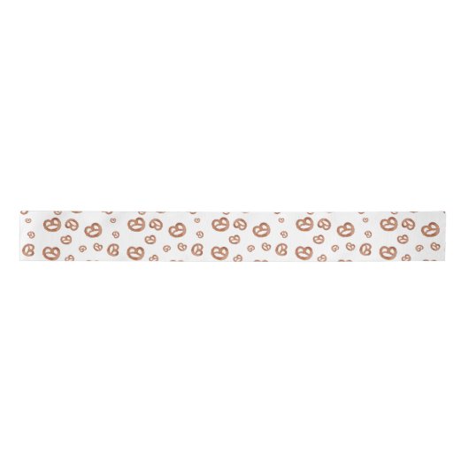 Zoute zachte Waterverf Pretzelpatroon Lint (Voorkant)