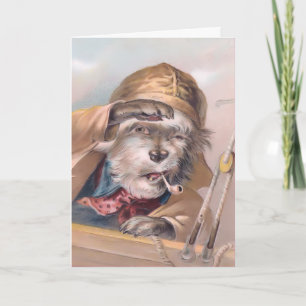  zoute Zeeen hond wordt snel gezond Kaart