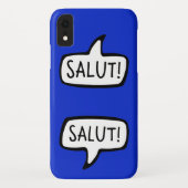 ZOUTEN! Frans Taalgroet Speech Bubble Case-Mate iPhone Case (Achterkant)
