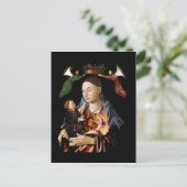 Zouten van Madonna en Christus Child Briefkaart (Staand voorkant)