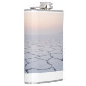 Zoutflats bij zonsopgang: etherisch minimalistisch heupfles (Rechts)