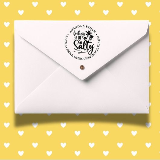 Zoutig gevoel  zelfinktende stempel