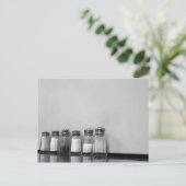 zoutpeper briefkaart (Staand voorkant)