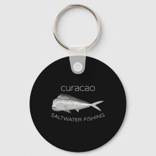 Zoutwater diepzee vissen Curacao Mahi Mahi Sleutelhanger