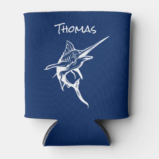 Zoutwater zwaardvis nautische Koelboxxen Blikjeskoeler (Voorkant)