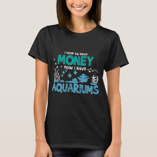 Zoutwateraquariumvissen T-shirt (Voorkant)