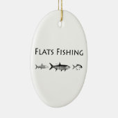 Zoutwatervlokken vissoorten keramisch ornament (Rechts)