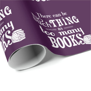 Zoveel boeken zijn er niet cadeaupapier