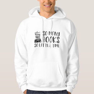 Zoveel boeken zo weinig tijd hoodie