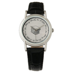 Zoveel boeken zo weinig tijd horloge