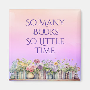 Zoveel boeken zo weinig tijdmagneet magneet