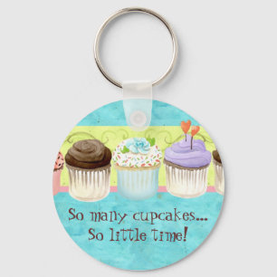 Zoveel cupcakes, zo weinig tijd! Cupcake Art Sleutelhanger