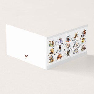 Zoveel koffie, zo weinig tijd kaart