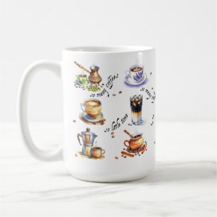 Zoveel koffie, zo weinig tijd koffiemok