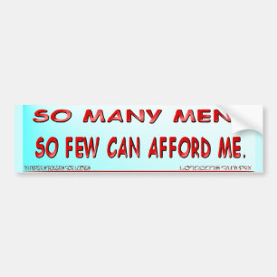 Zoveel Mannen... Sticker