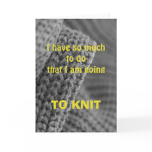 Zoveel te doen..., wenskaart