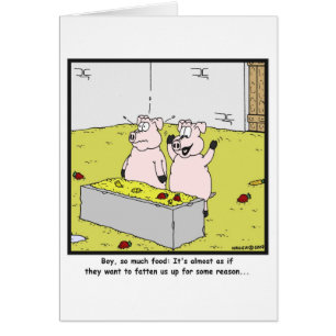 Zoveel voedsel: Varkenscartoon